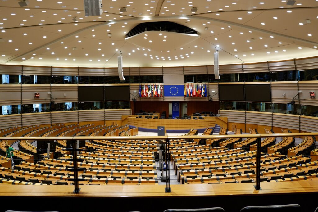 Blick ins Europaparlament